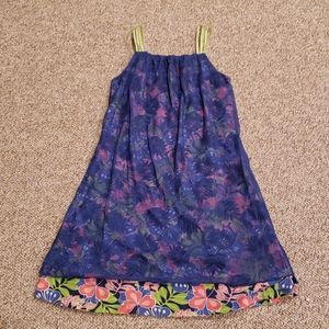 American Girl tropical floral dress